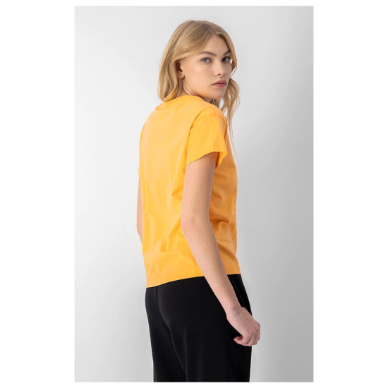 Champion Γυναικεία κοντομάνικη μπλούζα Crewneck Croptop Champion Γυναικεία κοντομάνικη μπλούζα Crewneck Croptop